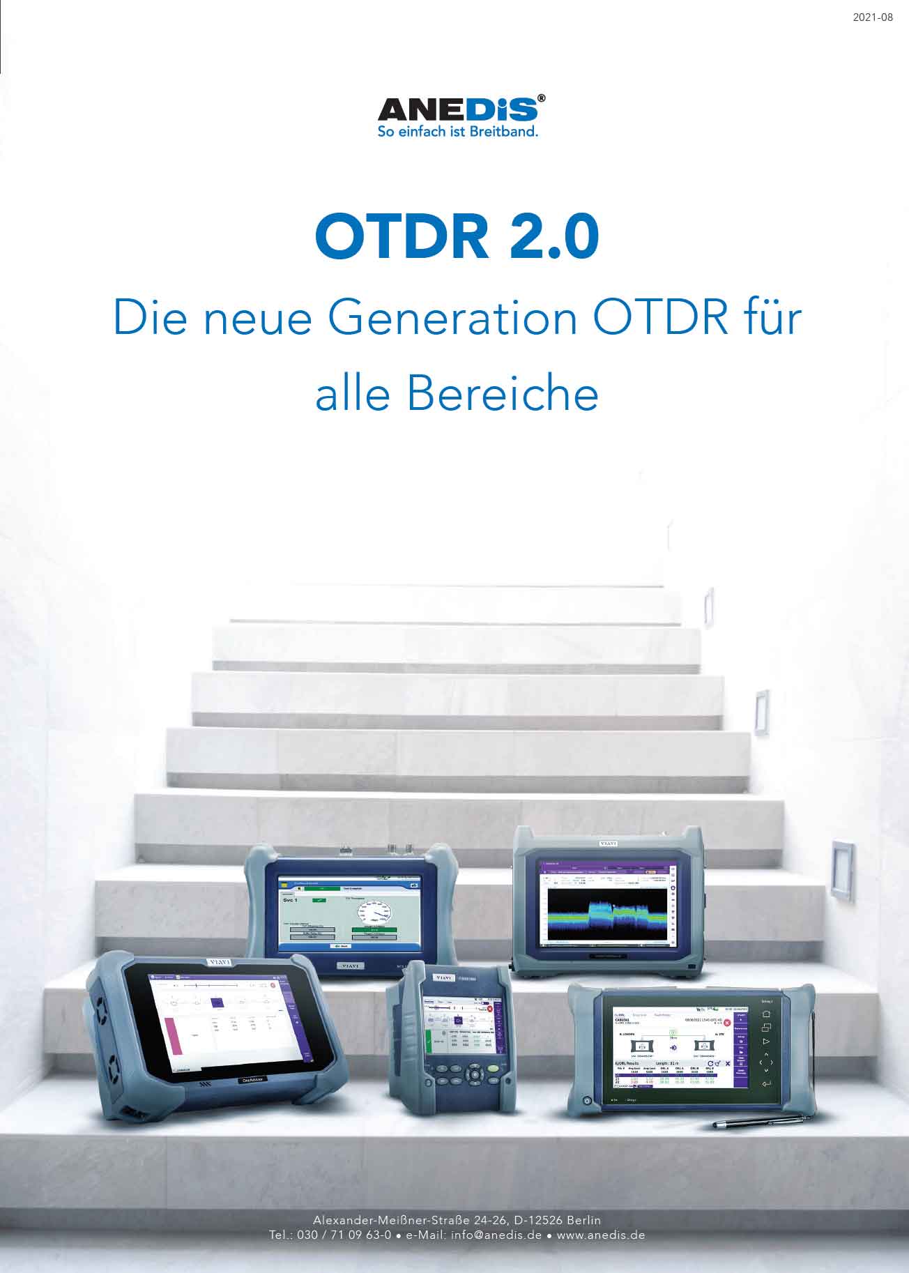 2021 - Flyer OTDR Messgeräte