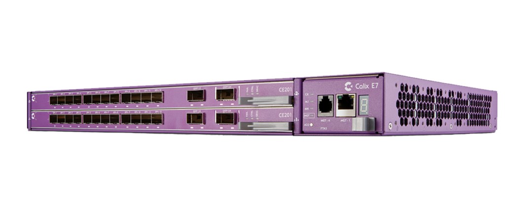 Das OLT (Optical Line Terminal) E7 von Calix.